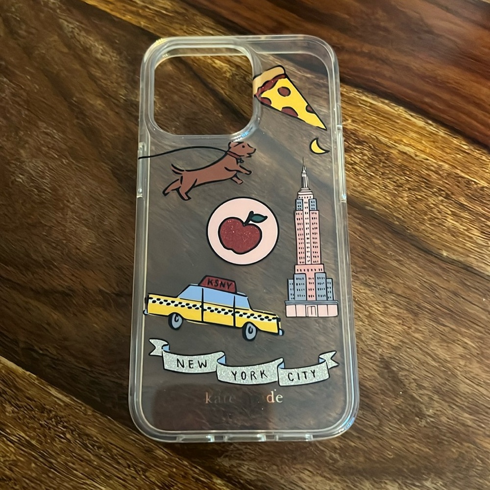 GENTLY USED Kate Spade iPhone 13 Pro case